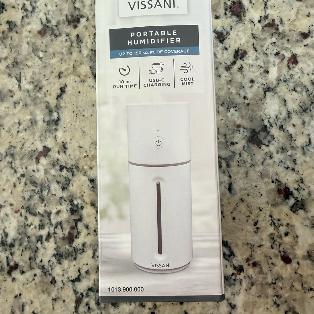 White Portable Humidifier